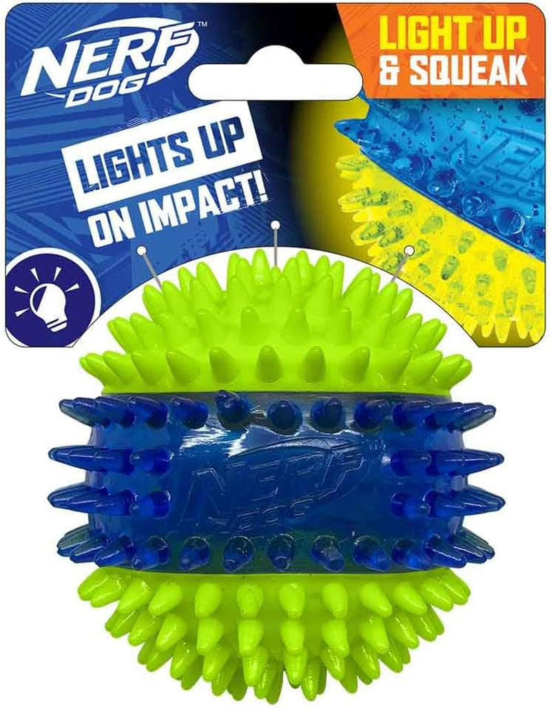 Three Toy Gift Set: Crunch Ball, Spike LED Squeak Ball, and Squeak Football Gift Set