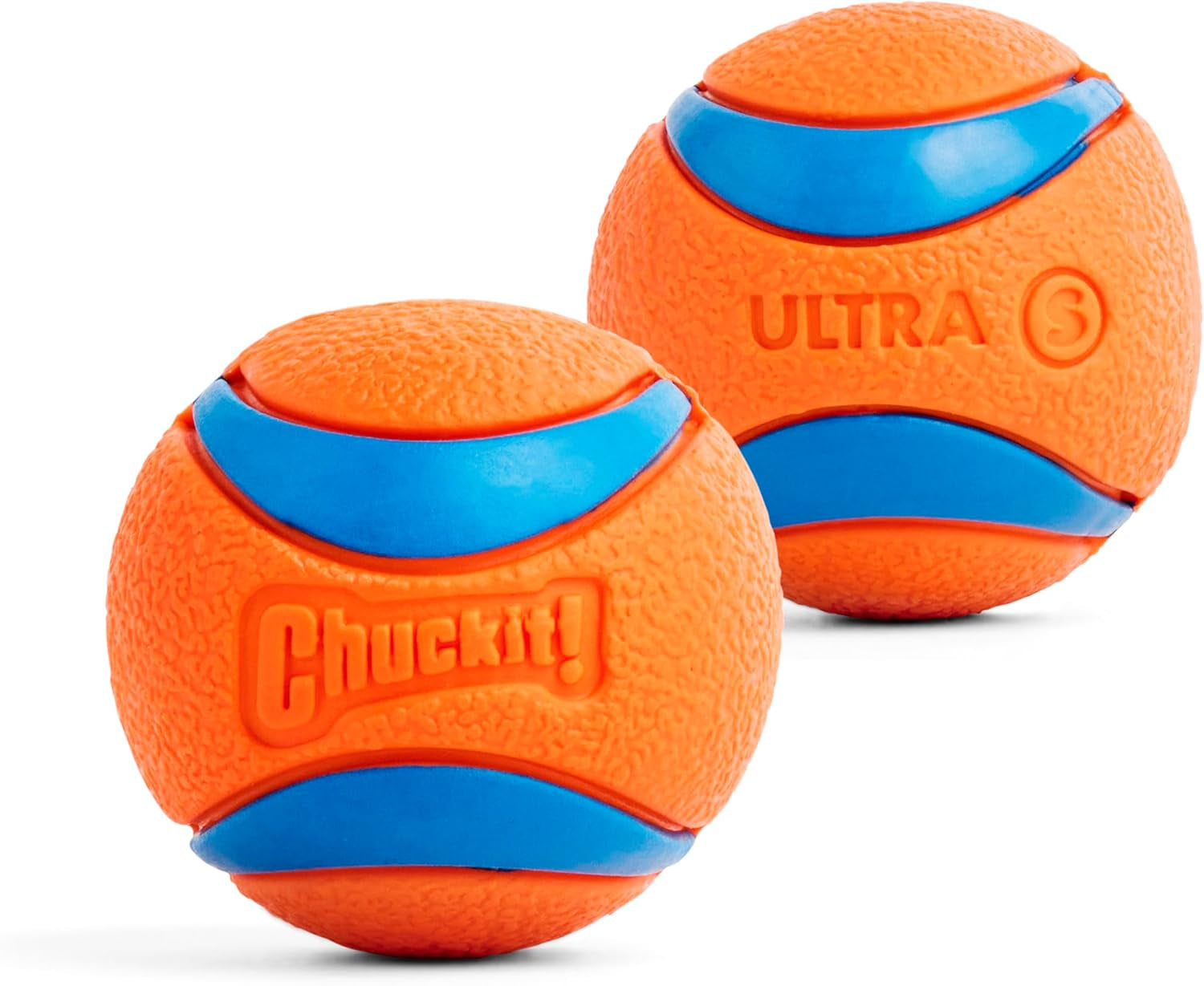 Ultra Ball Dog Toy, Balls for Dogs to Fetch, Durable Rubber, Small 2-Inch, Pack of 2